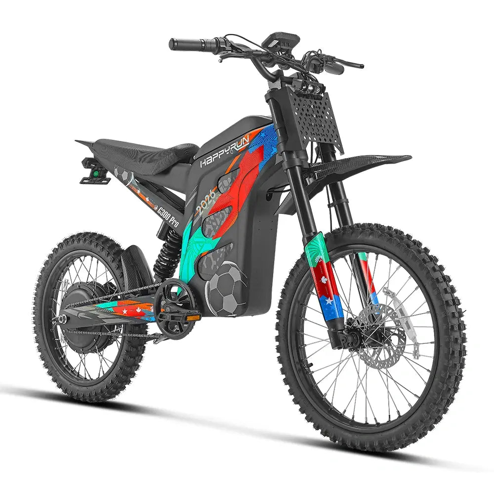 G300 Pro Electric Dirt Bike + Champion Edition Stickers Kit