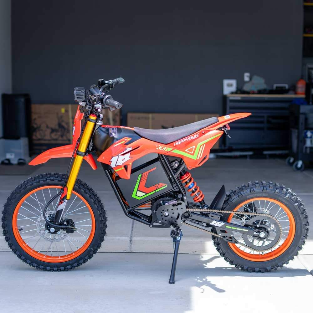 HappyRun F18 6000W Mid-Drive Electric Dirt Bike