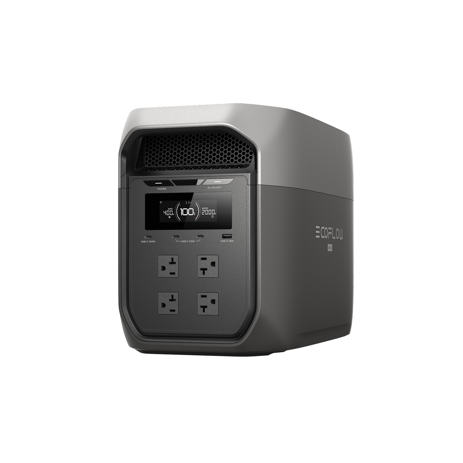 EcoFlow DELTA 3 Max Portable Power Station – 2048Wh / 2400W