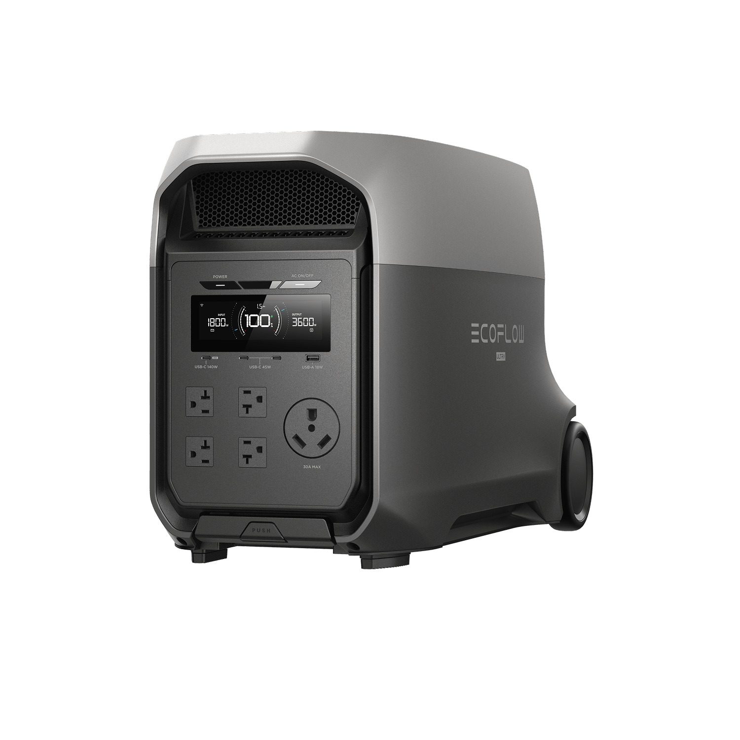EcoFlow DELTA 3 Ultra Portable Power Station – 3072Wh / 3600W