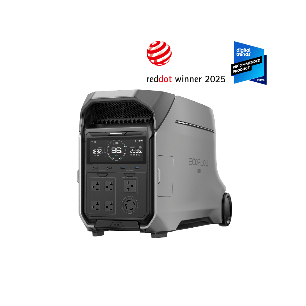 EcoFlow DELTA Pro 3 Portable Power Station – 4096Wh / 4000W 120V+240V