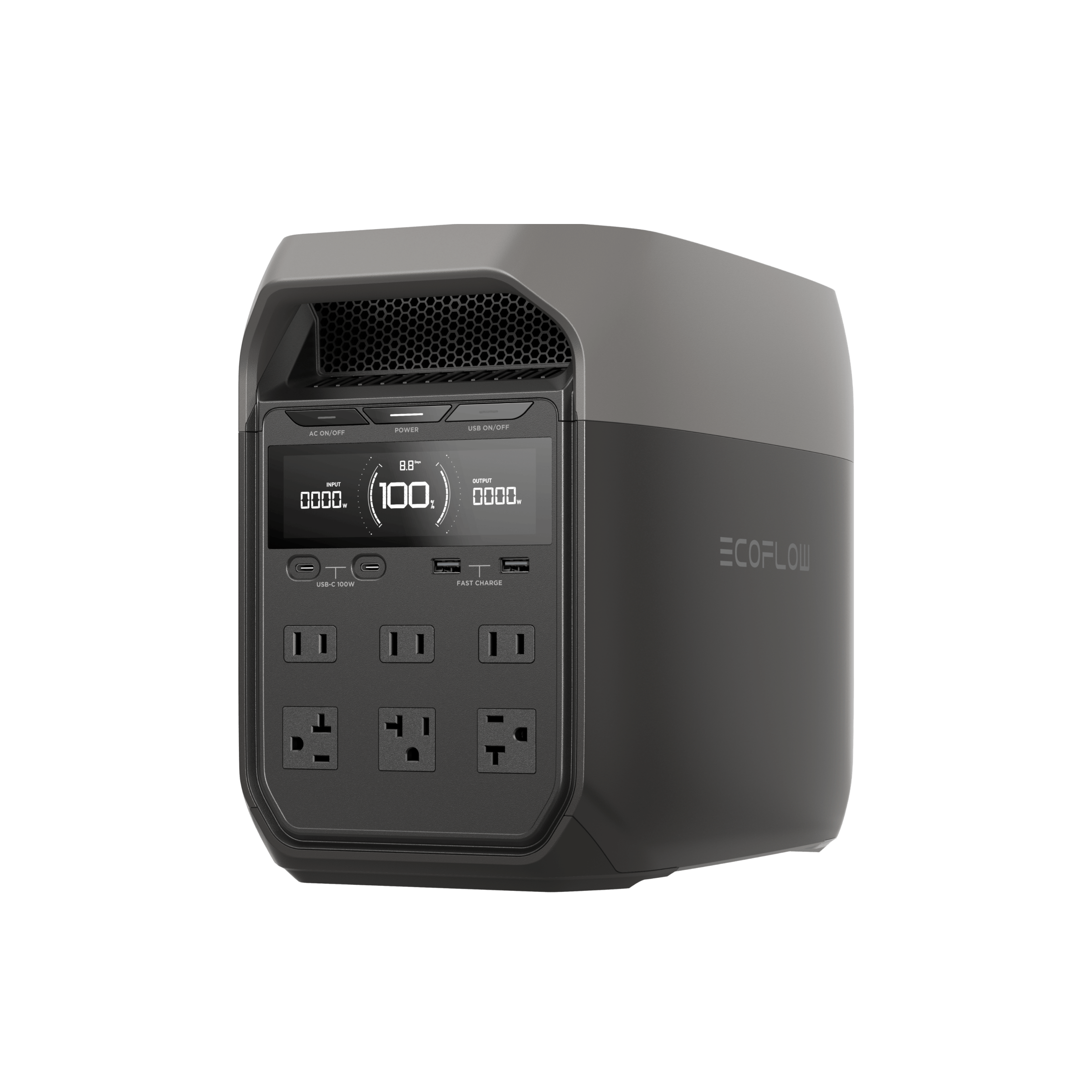 EcoFlow DELTA 3 Portable Power Station – 1024Wh / 1800W